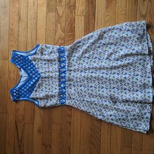 Leshop Geo Print Vintage dress